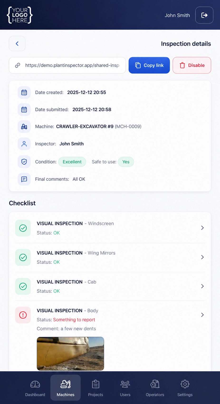 Construction workforce management mobile app